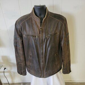 Wilson Faux-Leather Jacket